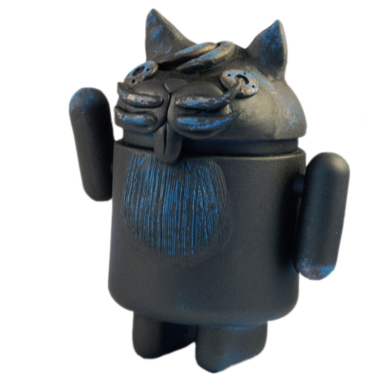 Lucky Kitty Android 2 by Marianne Roosa
