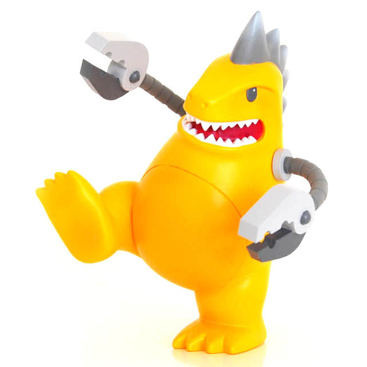 Cybersaurus - Yellow by RoboticIndustries (Jim Freckingham)