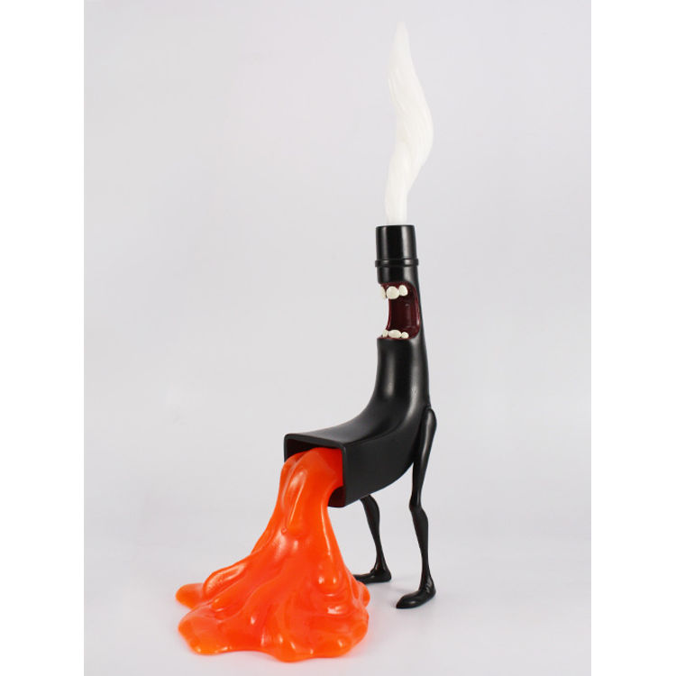 Factory M.A.N. (Mobile Autonomous Node) Black / Orange by Andrew Bell