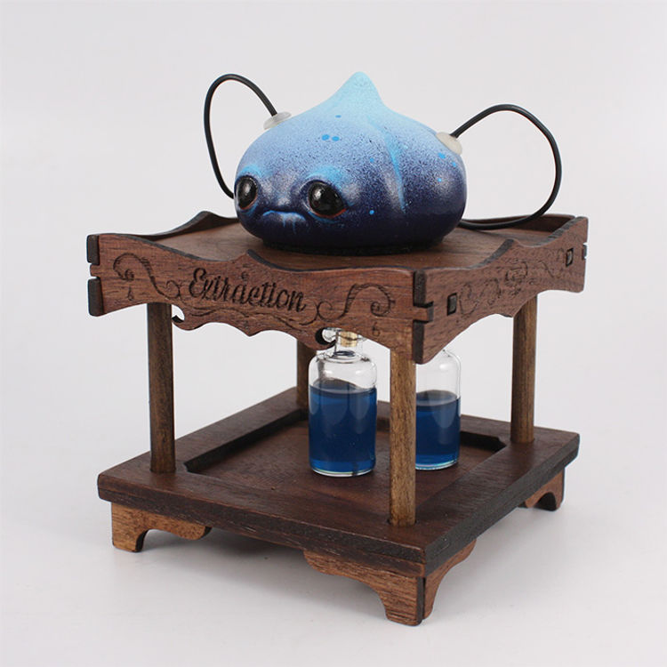 Extraction Station (Blue) by Andrew Bell