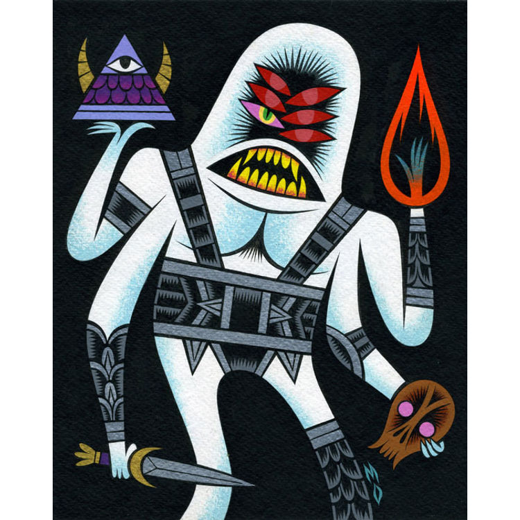 Black Magic Spider Yeti by Martin Ontiveros