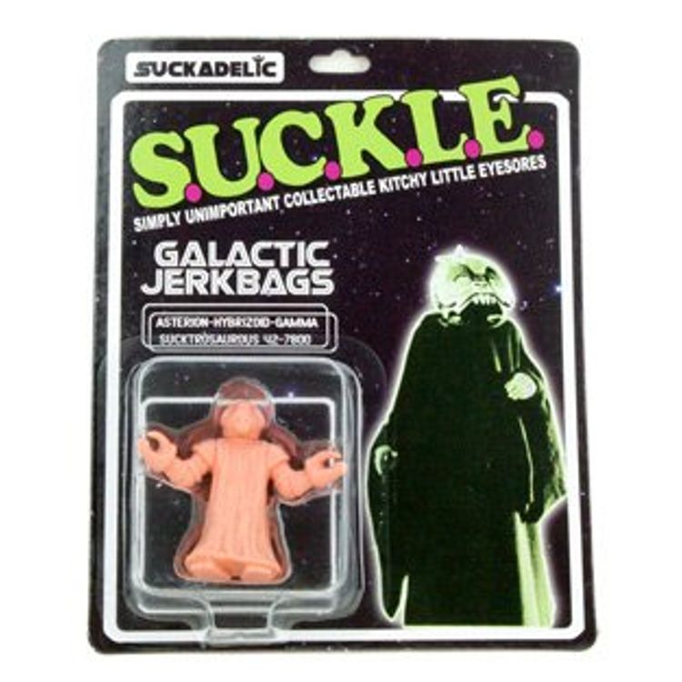S.U.C.K.L.E. - Galatic Jerkbag - Flesh Carded by The Sucklord