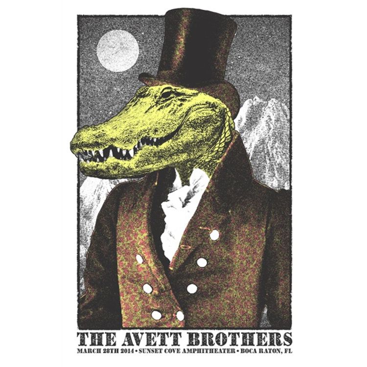 The Avett Brothers – Boca Raton, FL 2014 by Mathias Valdez