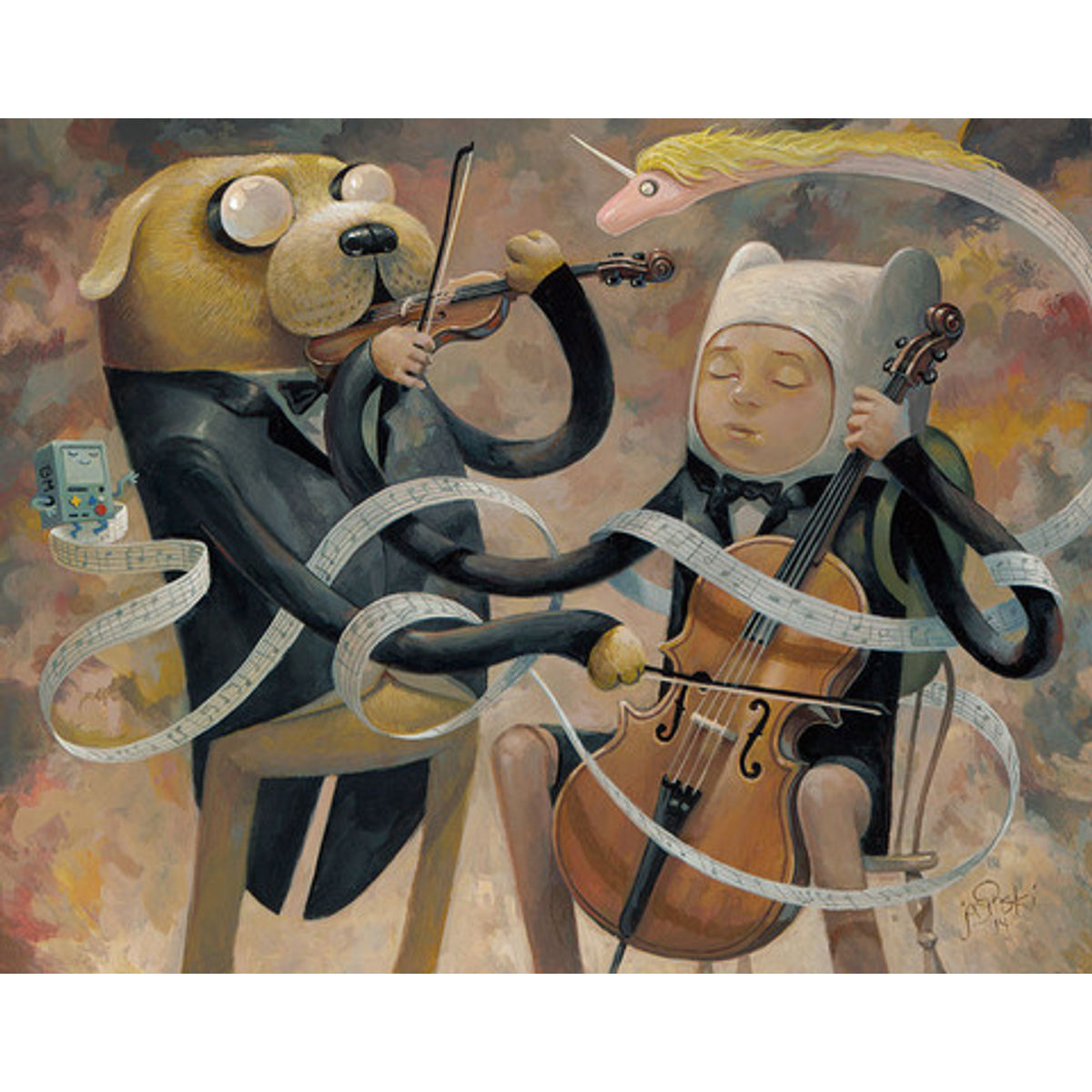 Duet for Violin and Cello in the Key of Awesome