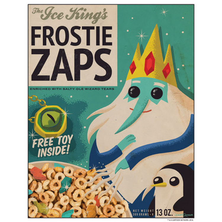Ice King's Frostie Zaps Cereal by Dave Quiggle