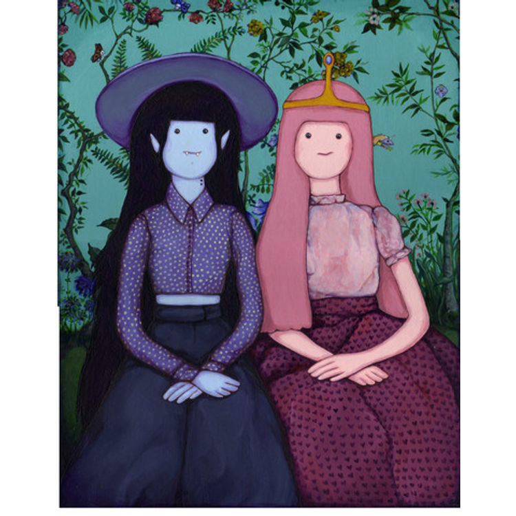 Marceline & Bonnibel by Irma Rivera