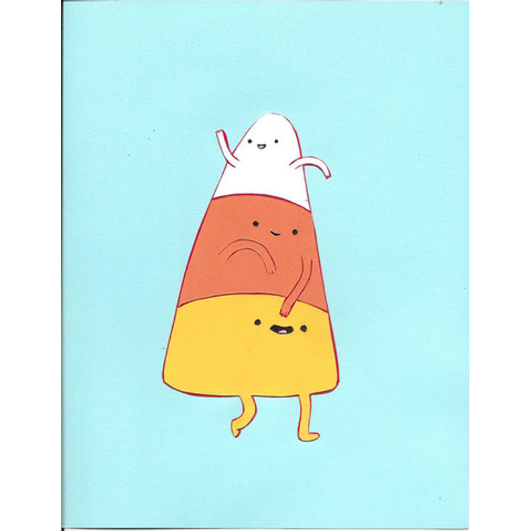 Candy Corn Person by John Rozum