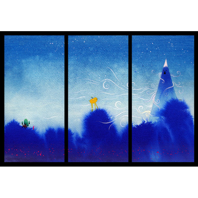Adventure Triptych by Lawrence Yang