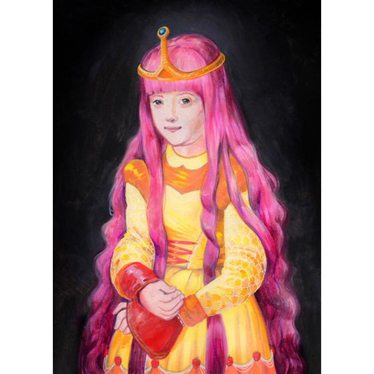 Princess Bonnibell in Her Royal Tart Dress by Veronica Fish