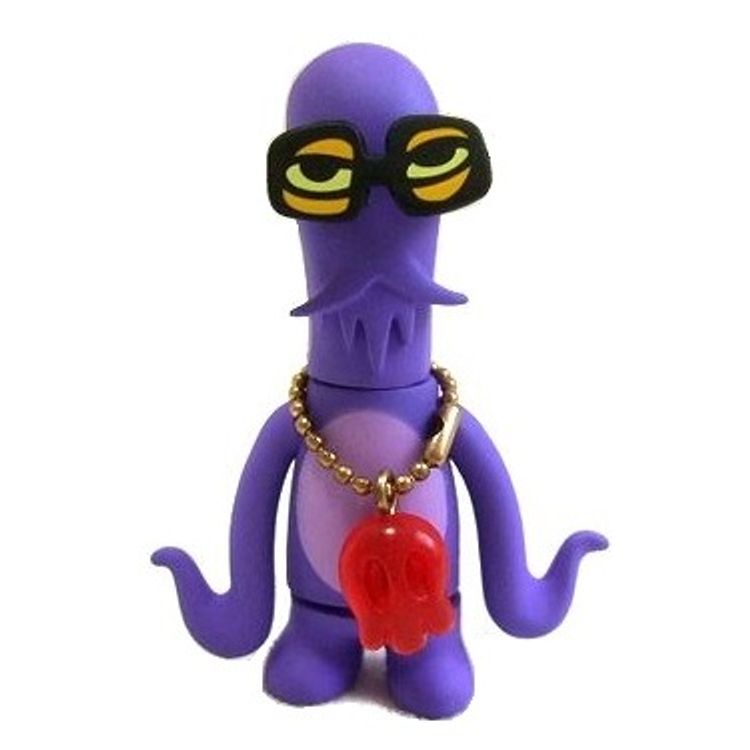 Clive Squid - Purple by Pete Fowler