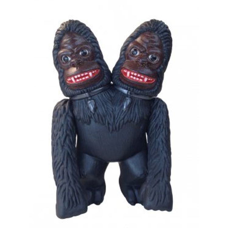 TWO HEADED APE by Yakimon