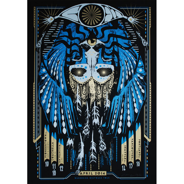 Goat - Wandering Westward, Swedish Variant by Adam Pobiak
