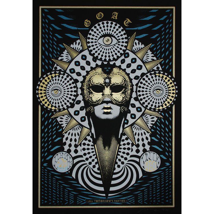 Goat - London, December 2nd 2013 [Swedish Variant] by Adam Pobiak