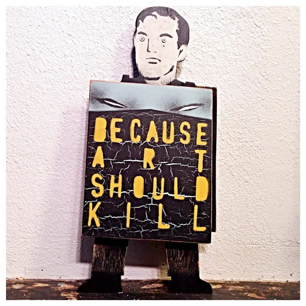 Art Should Kill Protestor