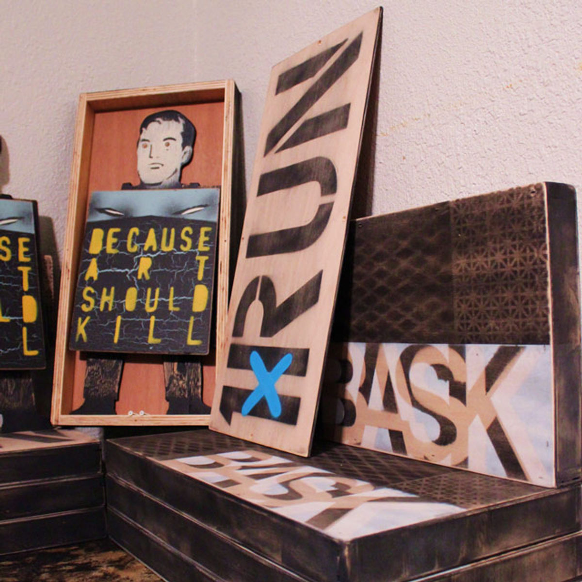 Art Should Kill Protestor