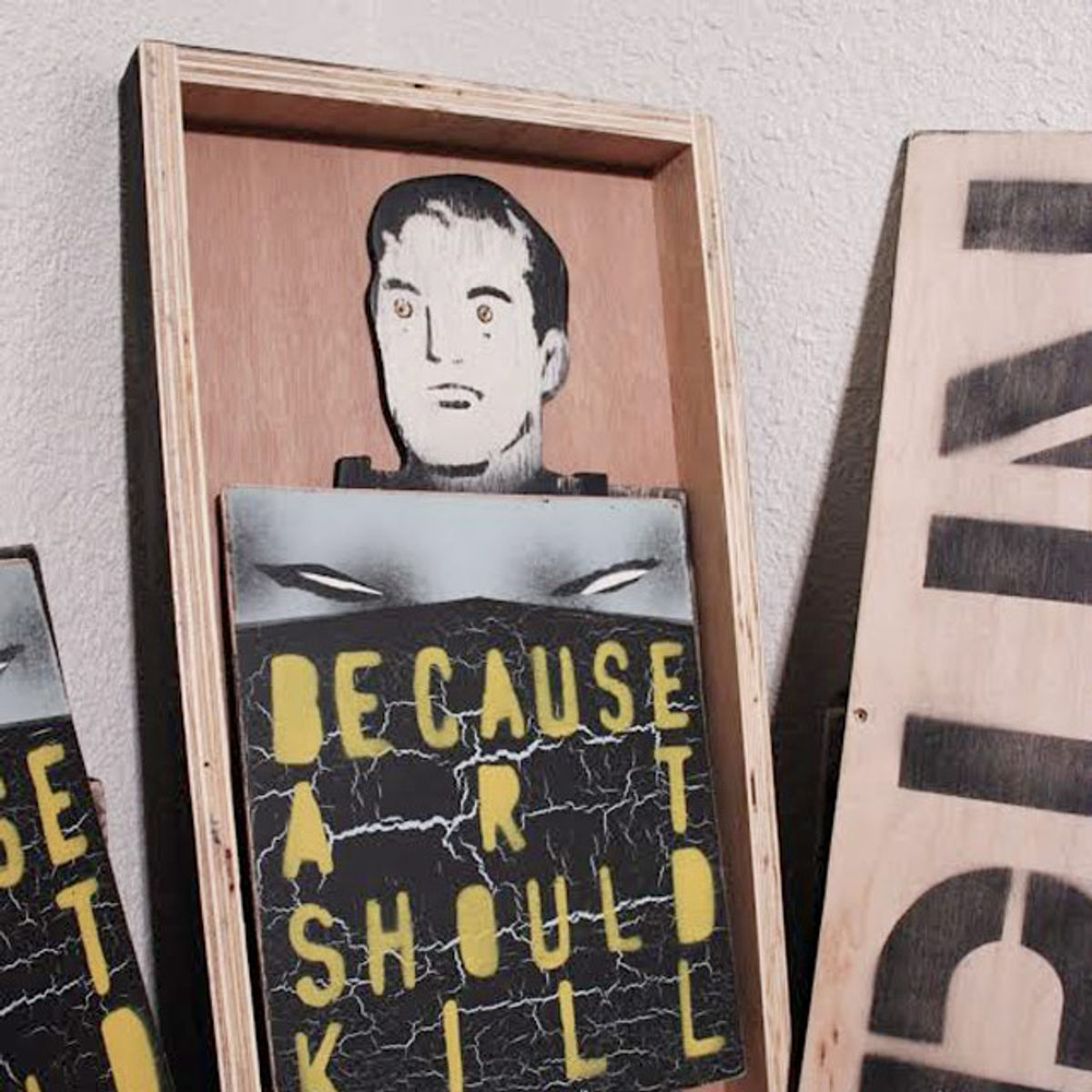 Art Should Kill Protestor