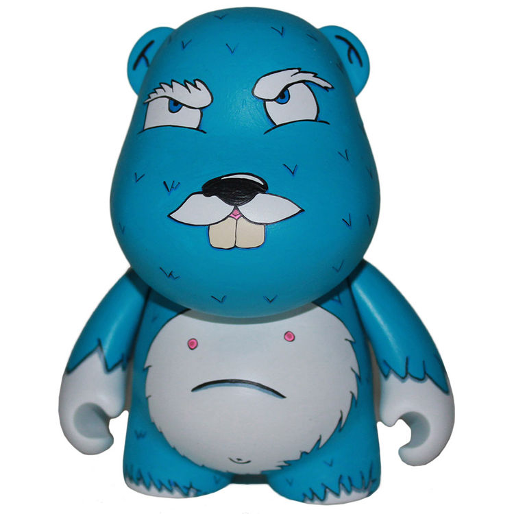 blue bear by David Stevenson