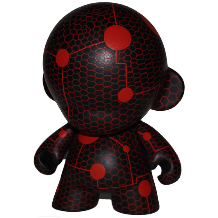 Red Mesh Tron by David Stevenson
