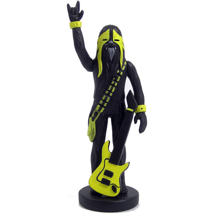 Heavy Metal Wookie - ToyCon Yellow by iBreakToys (Lisa Rae Hansen)