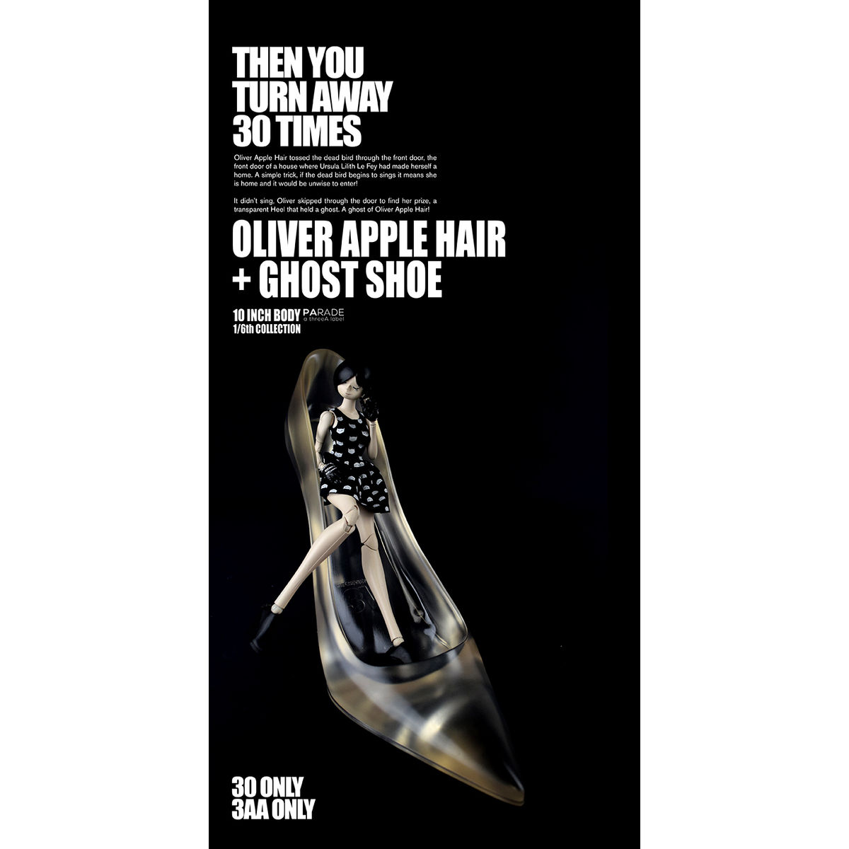 Oliver apple 10”girl + Ghost Shoe