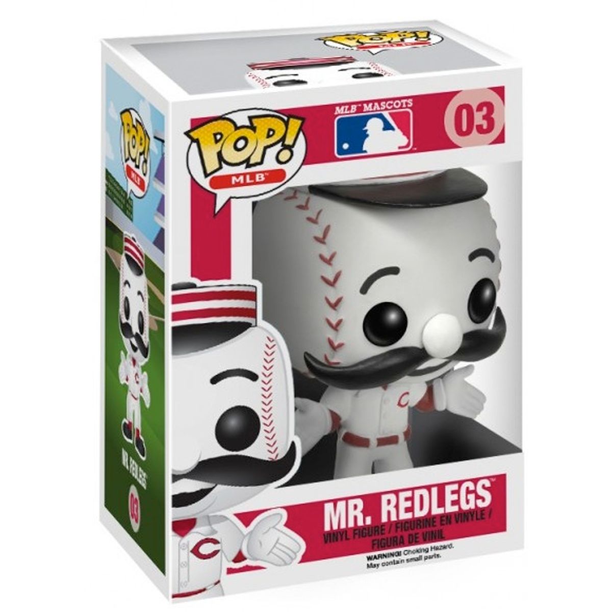 Mr. Redlegs : MLB Mascots [03]