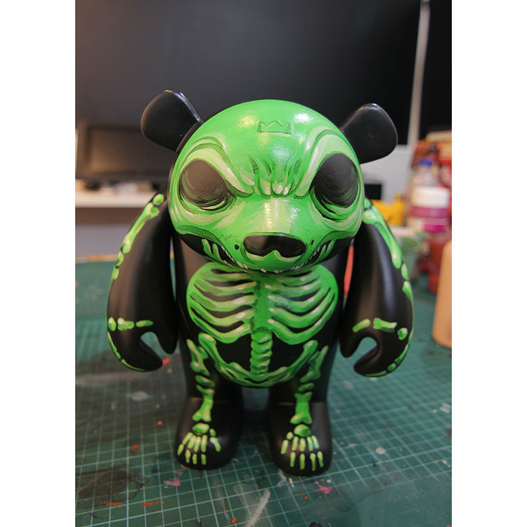 Skeleton Bear by Clogtwo