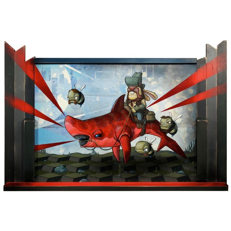 Pony Shark Express (Bittersweet Plaines) by Scribe (Donald Ross)