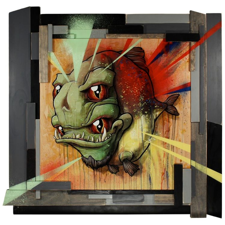 Piranhanana by Scribe (Donald Ross)