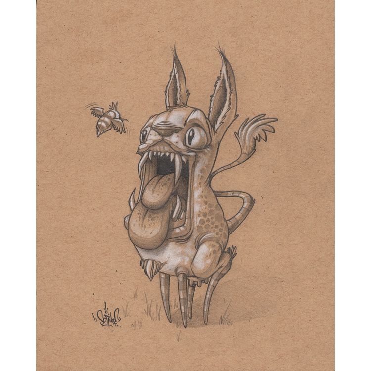 Double-Toungued Needle Walker by Scribe (Donald Ross)