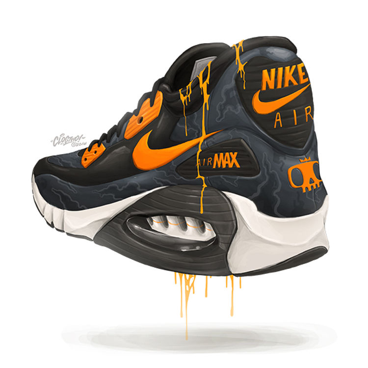 NIKE AIRMAX90 - ANTI-GRAVITY by Clogtwo