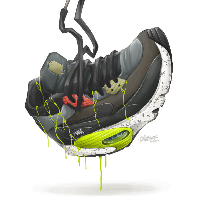 NIKE AIRMAX90 - RISER by Clogtwo