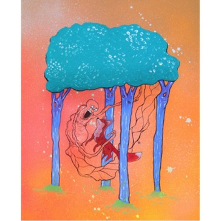 Haunted Forest and the Fox by Jared Konopitski