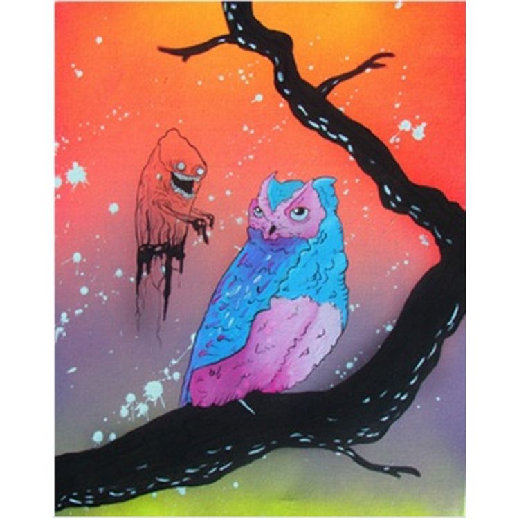 Haunted Forest and the Owl by Jared Konopitski