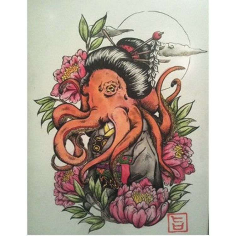 Tako Geisha by LilJAPAN (Hiro Hayashi)