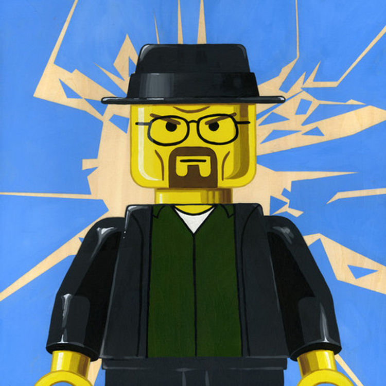 Walter White Minifigure by Famous When Dead