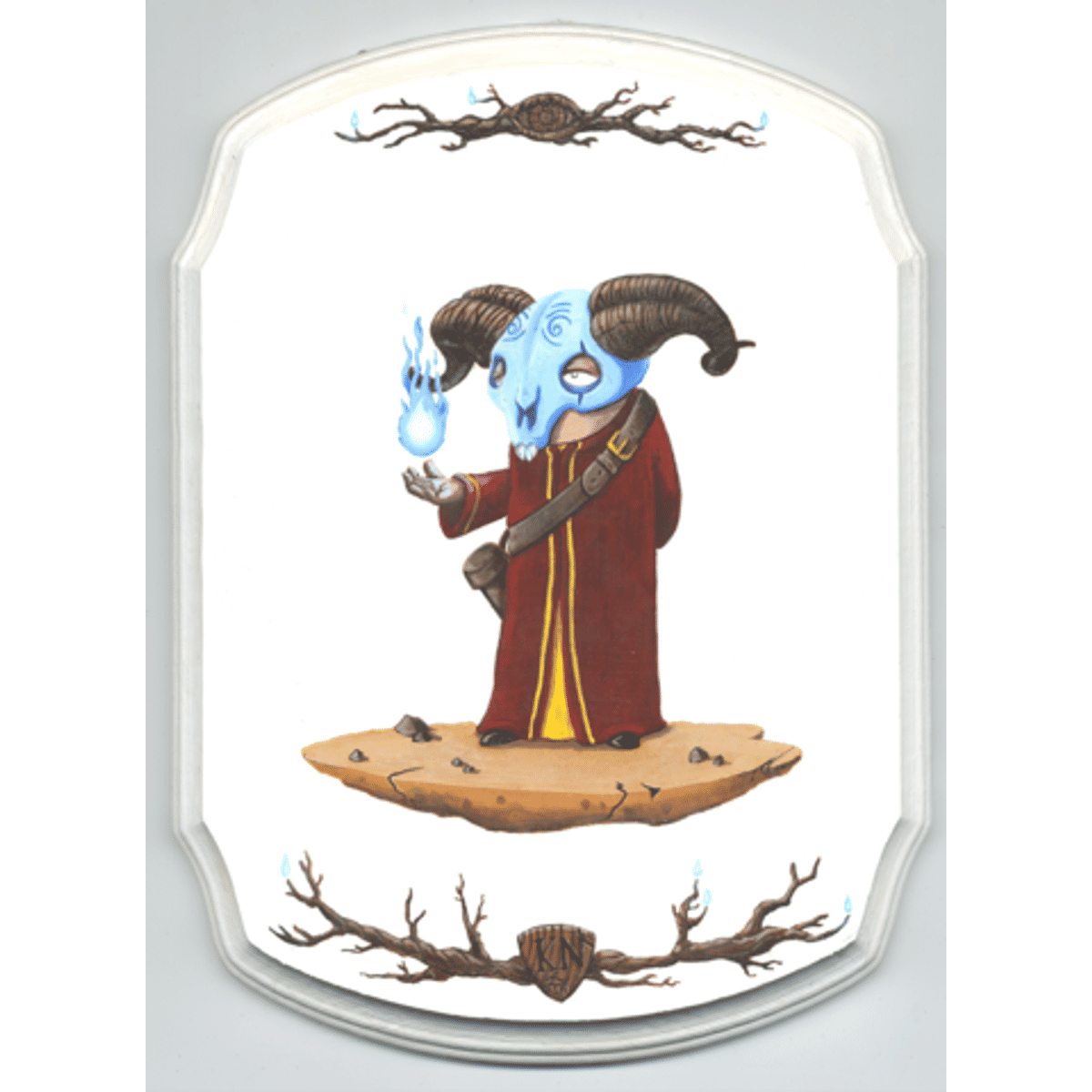 Only wind and trees can pronounce his name