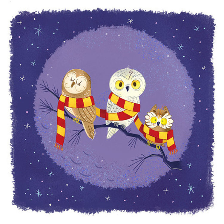 Owl Post by Miranda Dressler