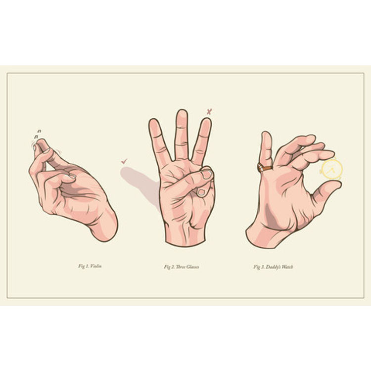 Tarantino Hand Studies by Samuel Ho