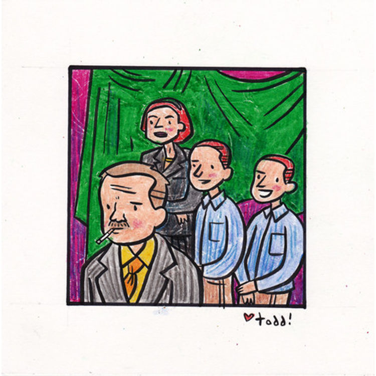 Blume Family Portrait by Toddbot