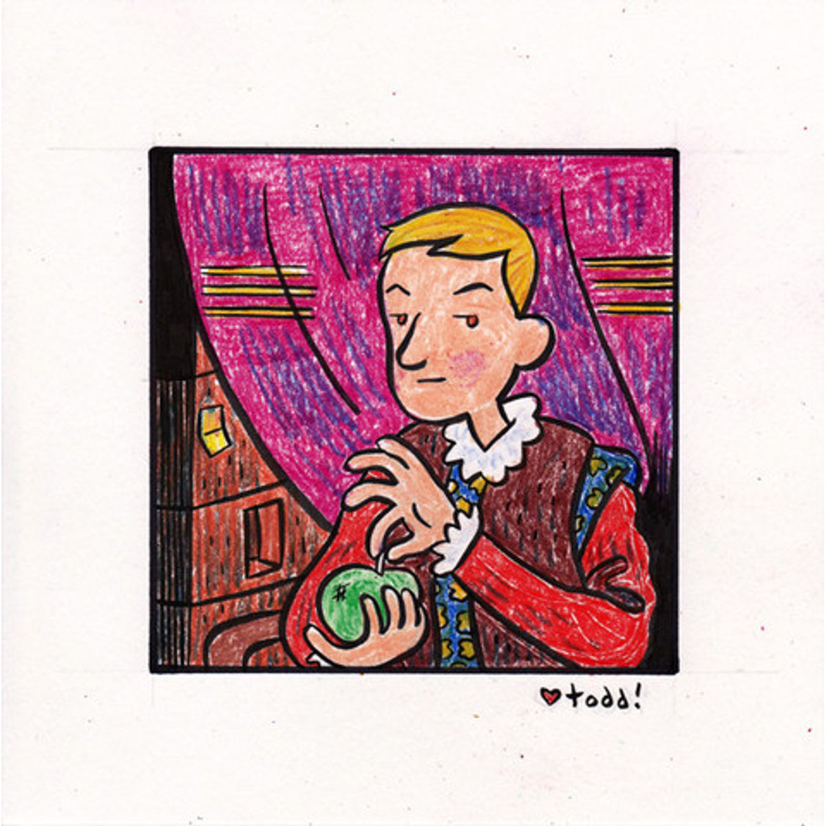 Boy with Apple