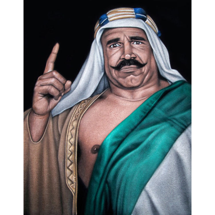 Iron Sheik by Bruce White