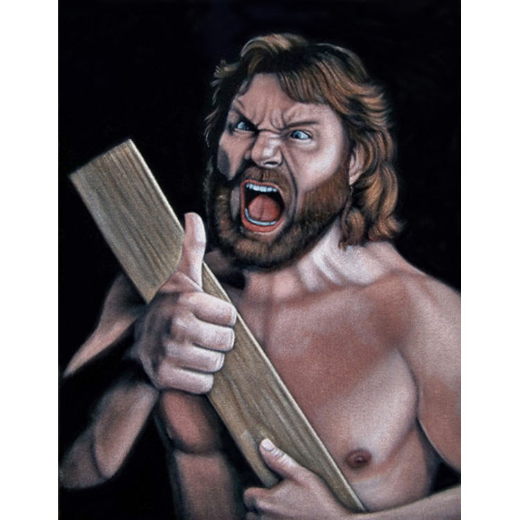 Hacksaw Jim Duggan (Print) by Bruce White