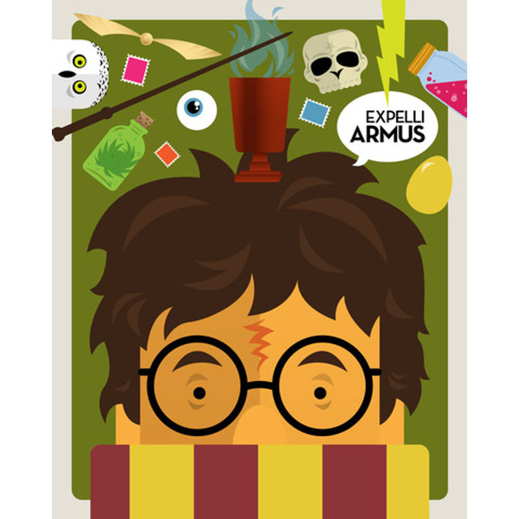 Expelliarmus (Print) by Dana Lechtenberg