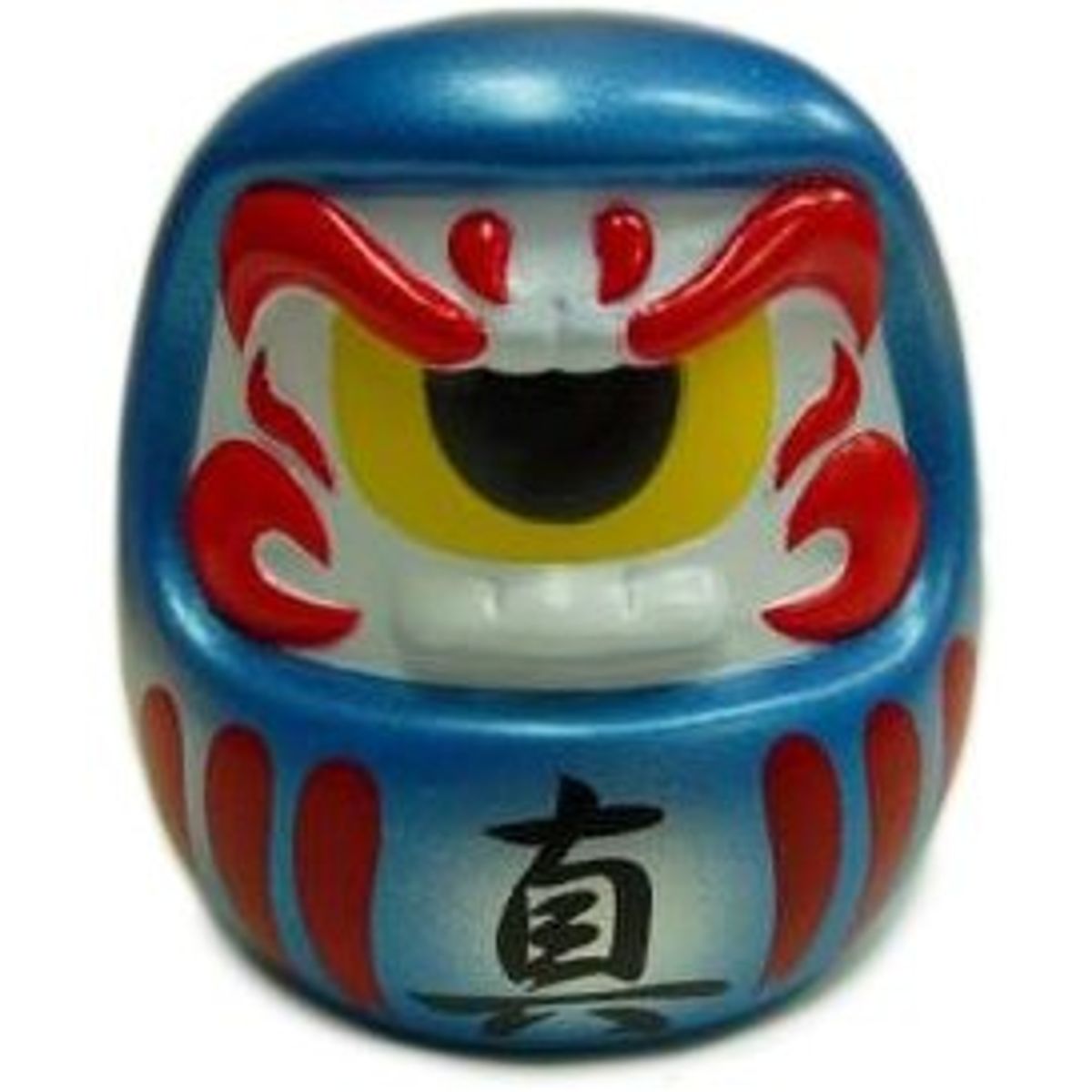Fortune Daruma - Metallic Blue
