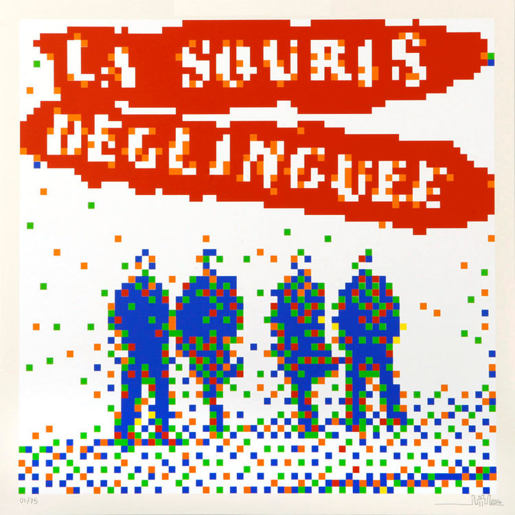 Les Toits du Palace by Space Invader