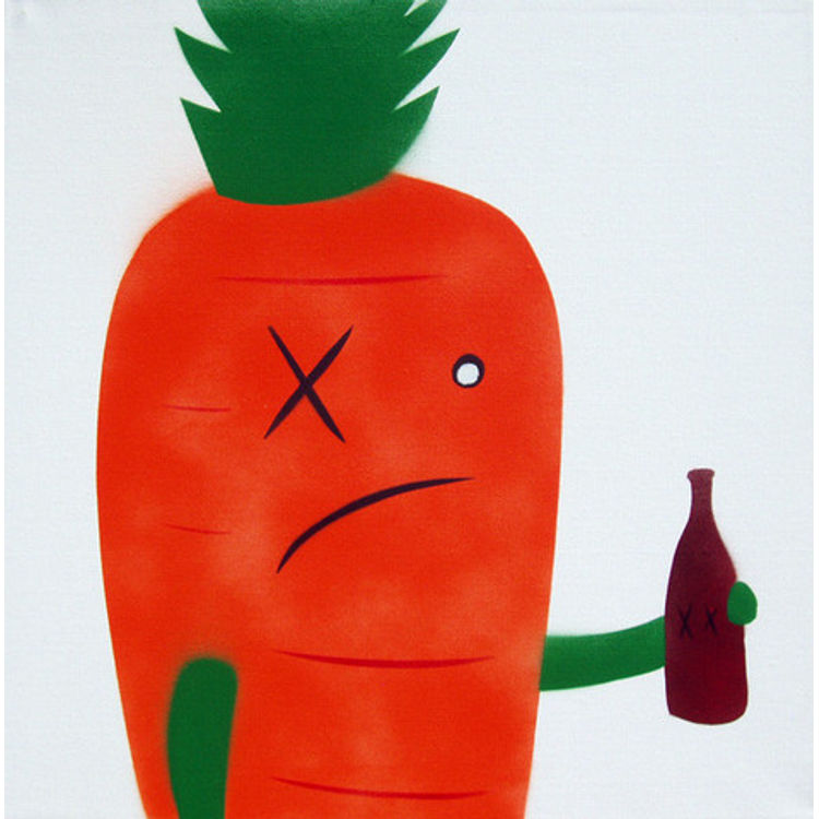 Drunken Carrot by Dan Goodsell