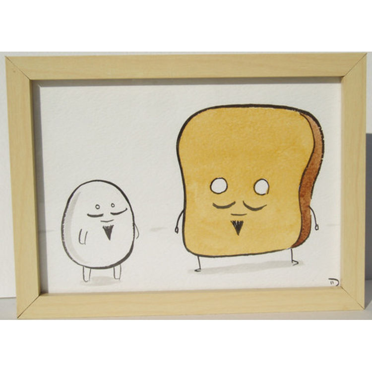 Mr. Toast #1127 by Dan Goodsell