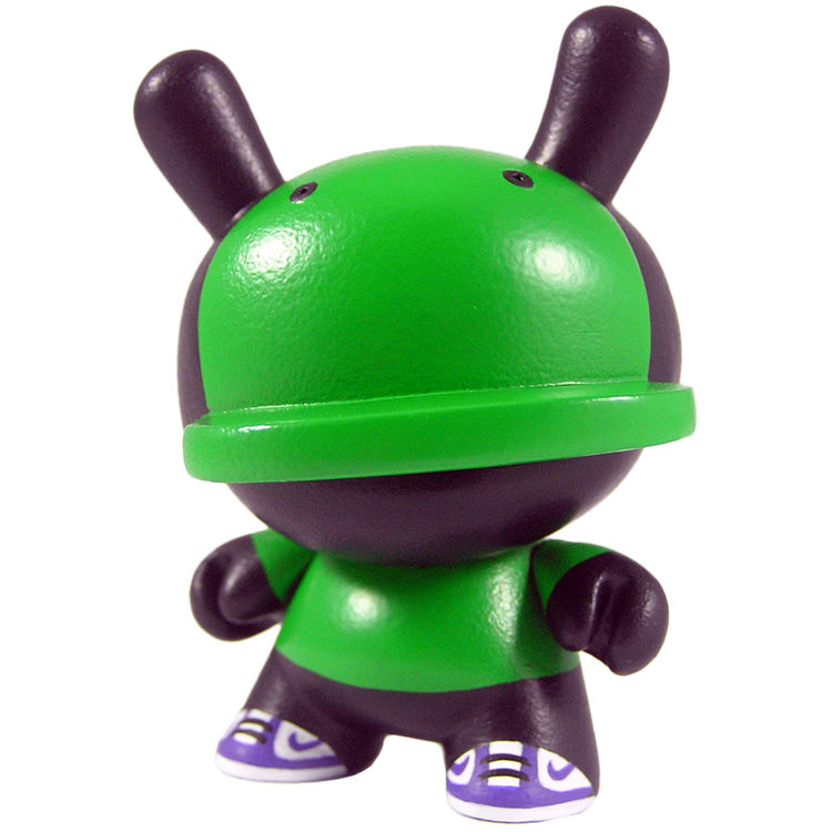 Dunny Cap - Green by iBreakToys (Lisa Rae Hansen)