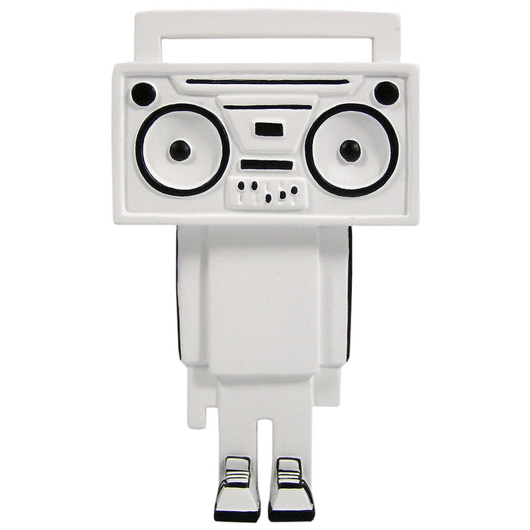 Yo! Boombox! - White by iBreakToys (Lisa Rae Hansen)