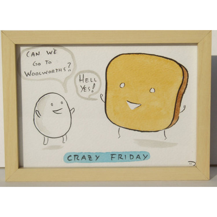 Mr. Toast #1533 by Dan Goodsell